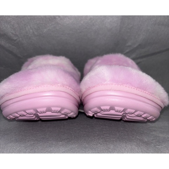 Crocs Classic Fur Sure Lined Clogs  Pink and White 207303 Women's  7 Men's 5 NWT - Picture 8 of 15